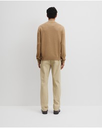 Country Road - Australian Good Earth Cotton Half Zip Knit