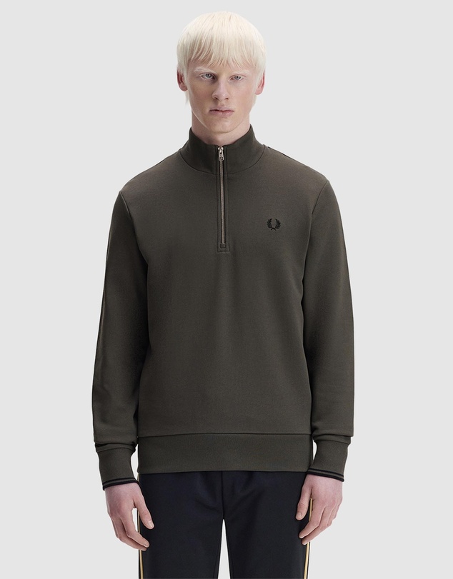 Fred Perry - Half Zip Sweatshirt