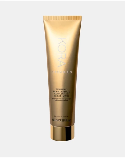 KORA Organics - Turmeric Brightening & Exfoliating Scrub + Mask 100mL