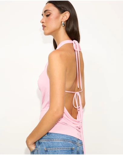 Dazie - Solara Halter Top