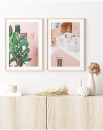 Olive et Oriel - Rainbow Bay II Art Print