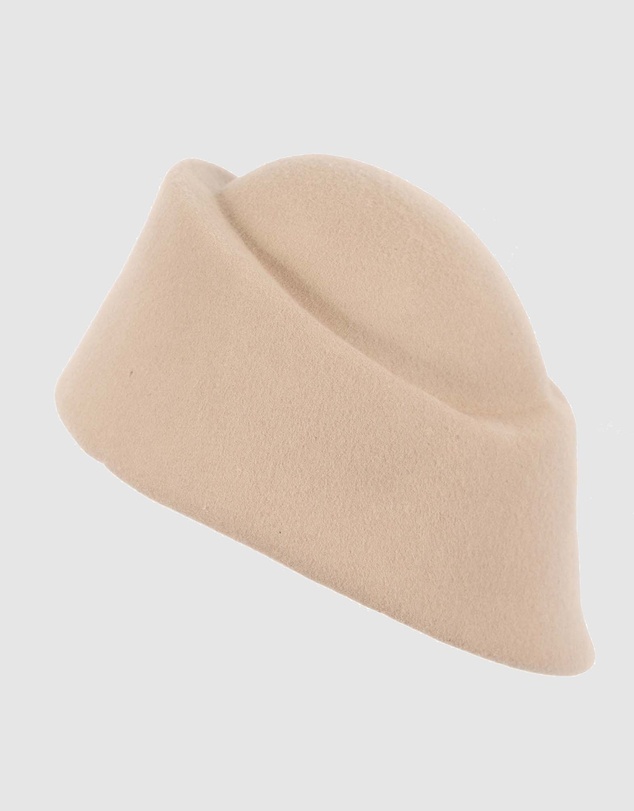 Max Alexander - Nude Winter Felt Designer Hat