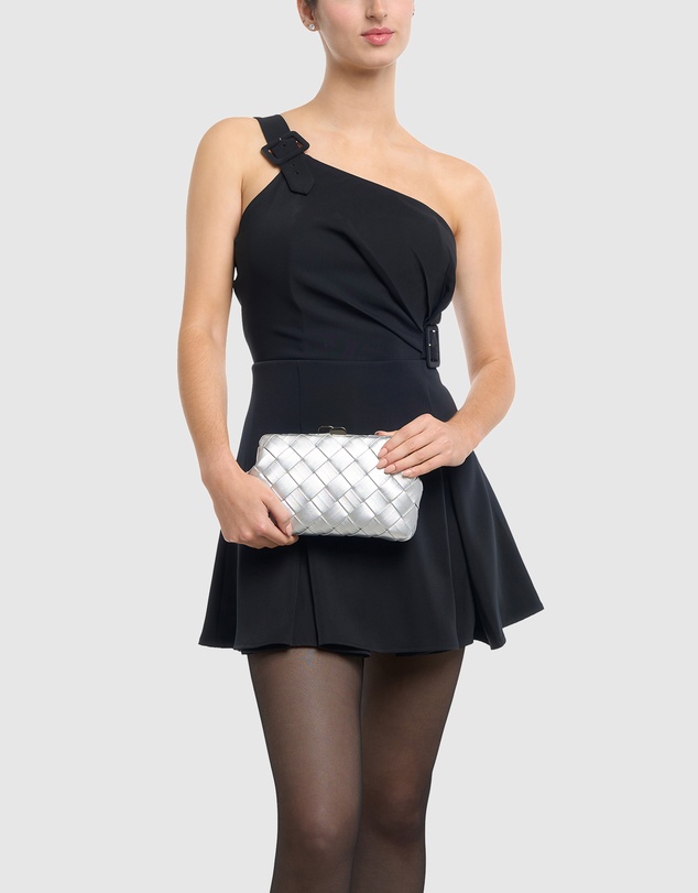 Olga Berg - Quinn Woven Clutch