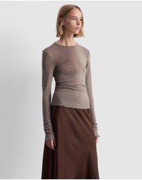 & Other Stories - LS Wool Top