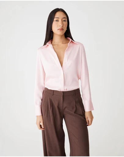 Forcast - Mae Satin Shirt