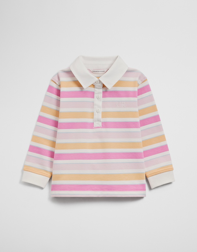 Country Road - Long Sleeve Rugby Top