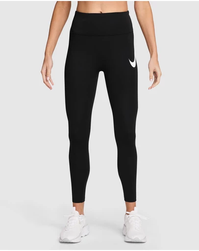 Nike - Tempo Swoosh Run Dri-FIT High-Waisted 7/8 Running Leggings