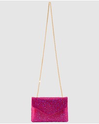 Olga Berg - Hattie Crystal Shoulder Bag