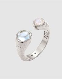 Haze & Glory - ICONIC EXCLUSIVE - Ring Aqua Moon 925 Sterling Silver