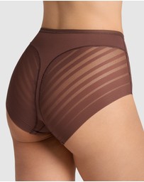 Leonisa - Lace Stripe Undetectable Seamless Shaping Brief