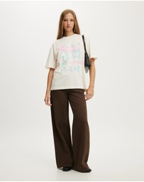 Cotton On - The Lcn Music Boxy Graphic Tee