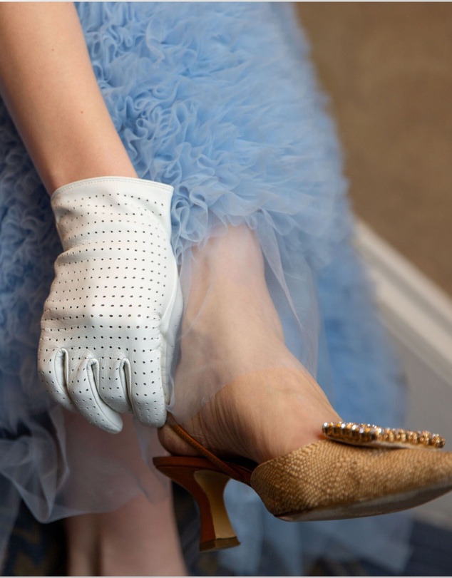 DENTS - Perforated Leather Gloves