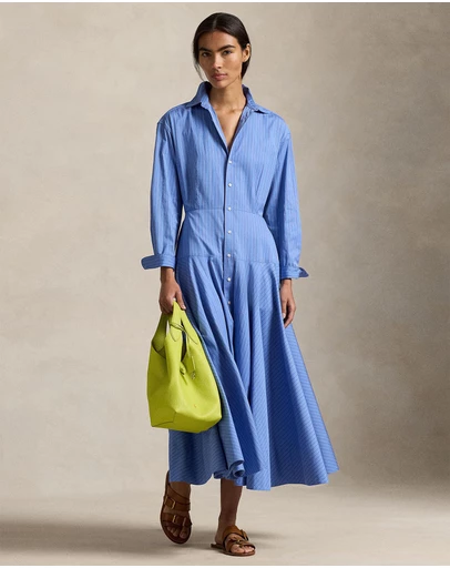 Polo Ralph Lauren - Striped Cotton Shirtdress
