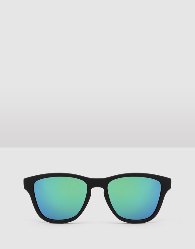 Hawkers Co - HAWKERS - Carbon Black Emerald ONE KIDS Sunglasses for Men and Women UV400
