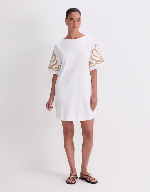 Sportscraft - Eliza Embroidery Mini Dress