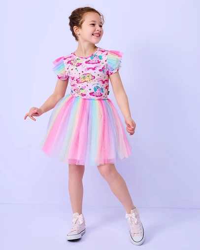 Rock Your Kid - My Little Pony Tulle Dress - ICONIC EXCLUSIVE - Kids-Teens