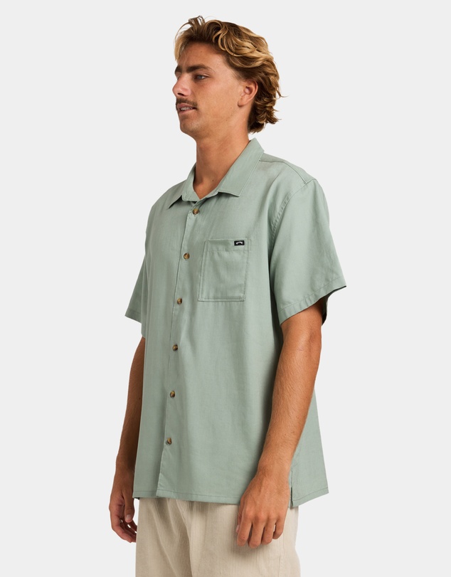 Billabong - Mens Riccardo Pocket Short Sleeve Shirt