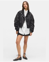 Karl Lagerfeld - Satin Bomber Jacket