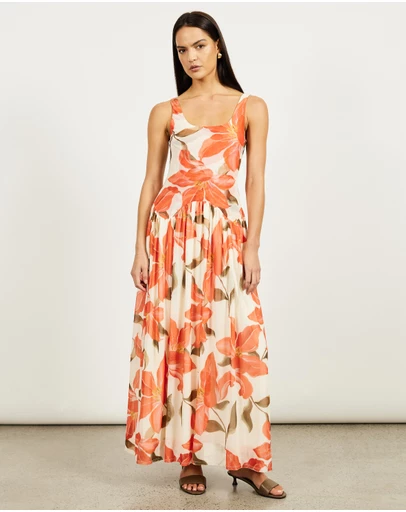 Lover - Rory Mesh Maxi Dress