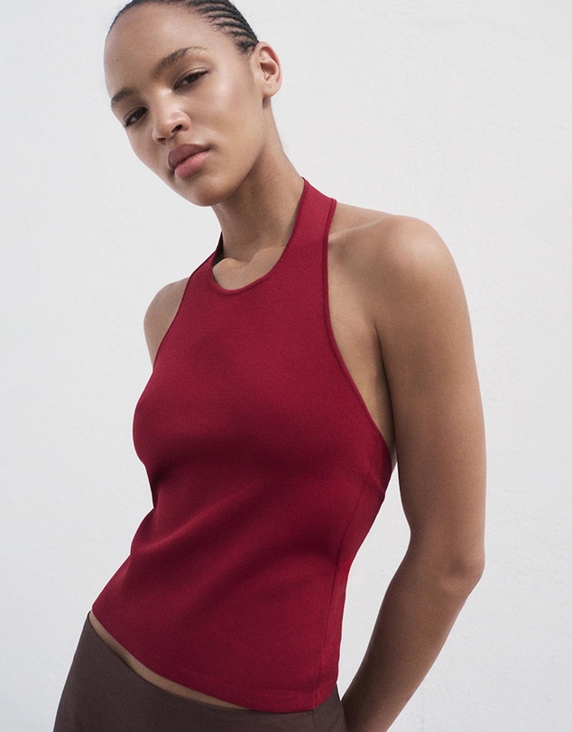 M.N.G - Knitted Top With Hoop Detail