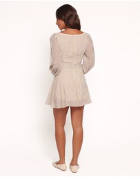 Petal & Pup - Kyra Long Sleeve Mini Dress - Stripe