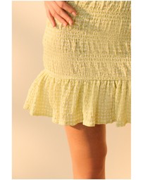 NEXT - Shirred Puff Sleeve Mini Dress