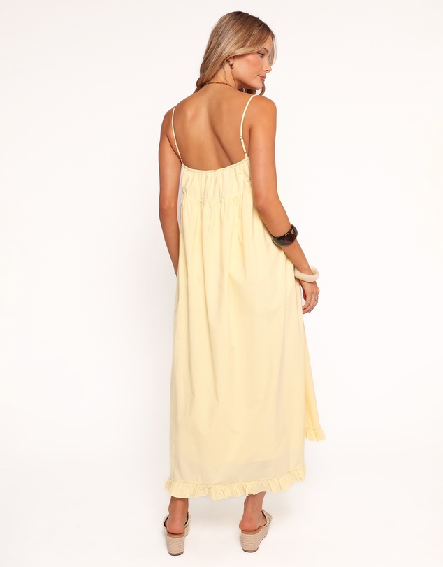 Petal & Pup - Miuccia Maxi Dress - Butter Yellow