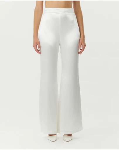 Third Form - Satin Flare Trousers