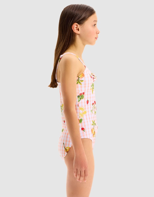 Seafolly - Citrus Gingham One-Piece - Teens