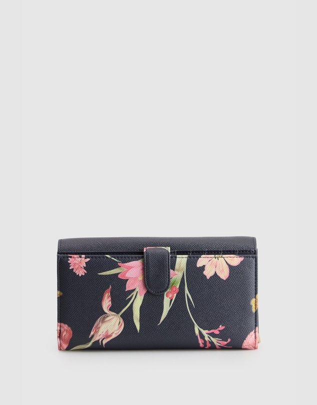 Laura Jones - Floral Large Clutch Wallet