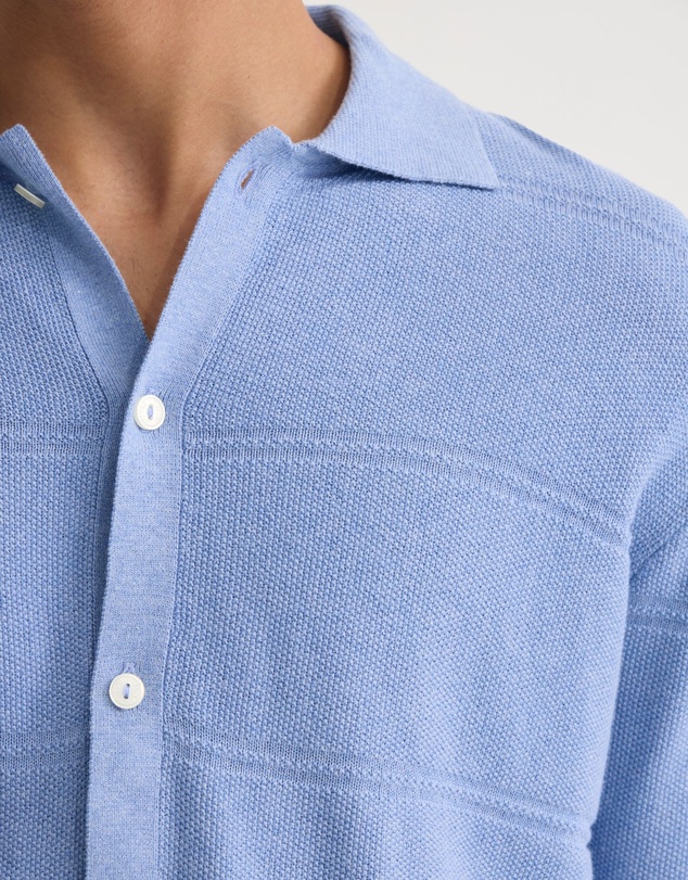 Oxford - Jack Knitted Button Up Shirt