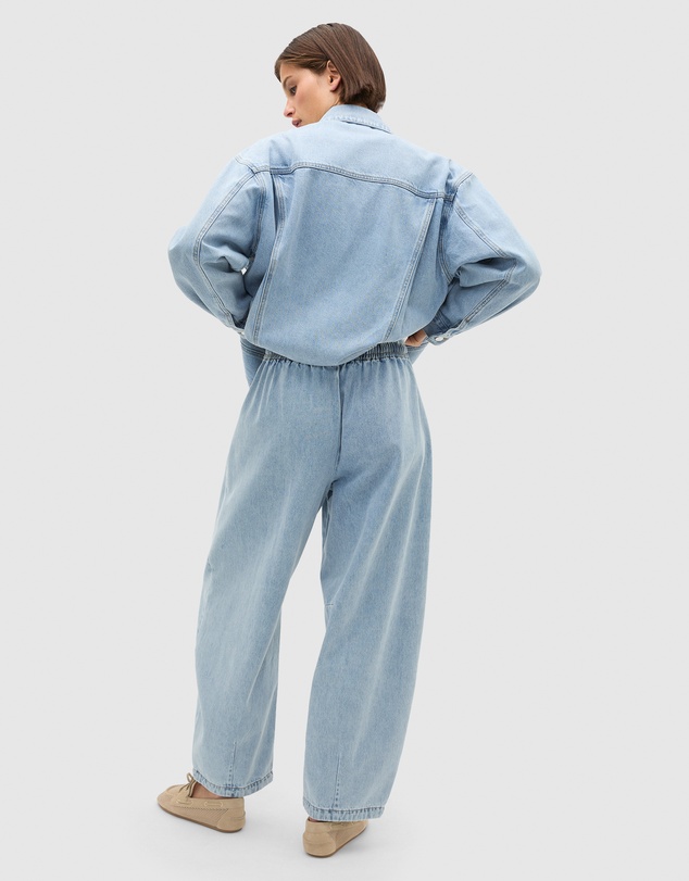 Seed Heritage - Soft Denim Elasticated Pant
