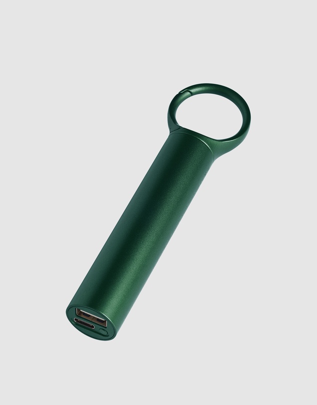 Lexon - Lexon Nomaday 3000 Mah Power Bank With Clip - Green