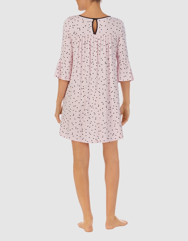 Kate Spade - Modal Jersey 3/4 Sleeve Short Sleepshirt Nightgown