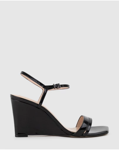 Edward Meller - SHILO90 Split Strap Sandal on Wedge