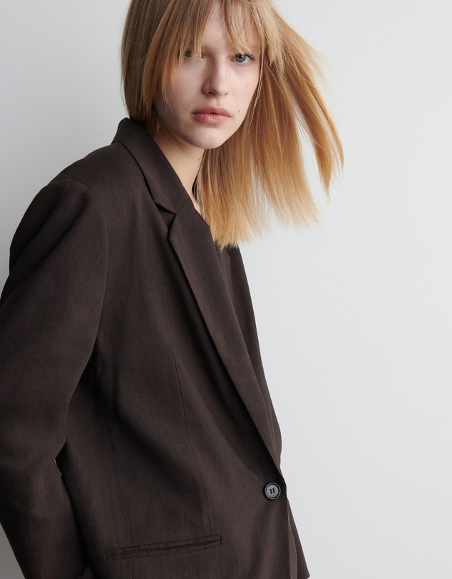 COS - Single-Breasted Linen Blazer
