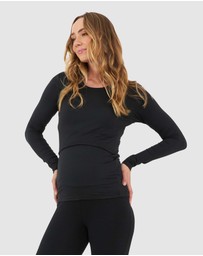 Ripe Maternity - Luxe Knit Nursing Top