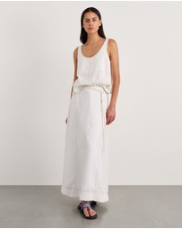 Jag - Sabine Linen Maxi Skirt
