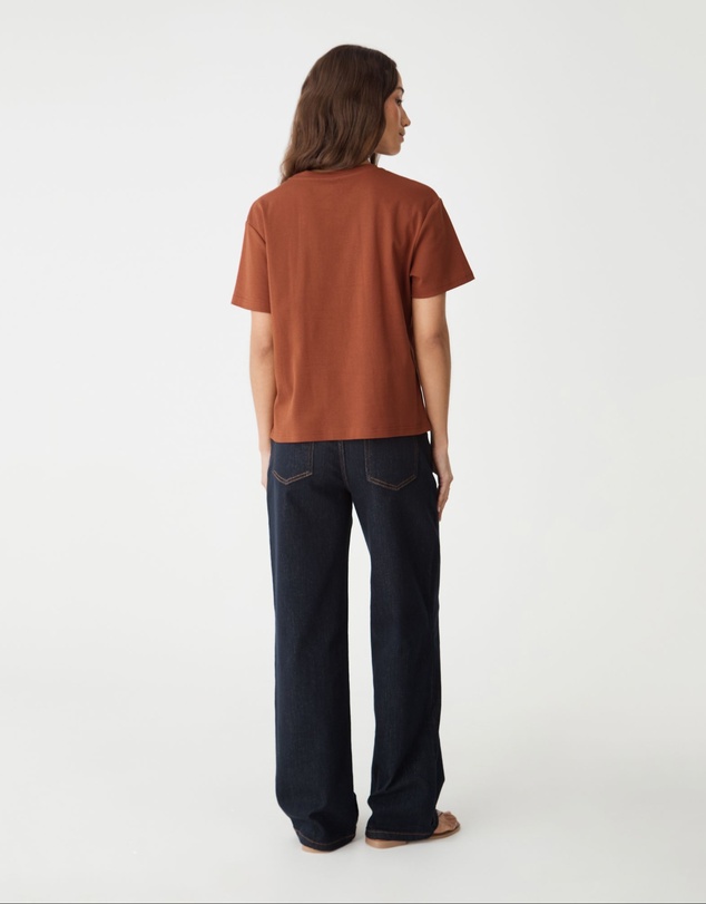 Forcast - May Relaxed Cotton T-shirt