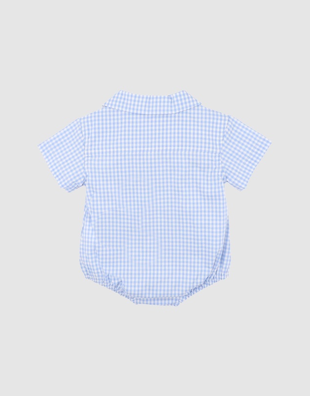 Bebe by Minihaha - Evan Check Shirt Bodysuit