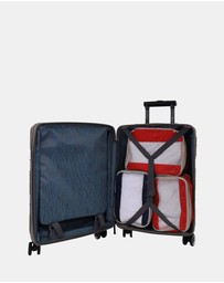 Pierre Cardin - Pierre Cardin 54cm Cabin Travel Hard Shell Suitcase