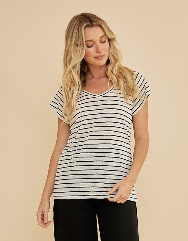 Amelius - Avalon Linen Jersey Tee
