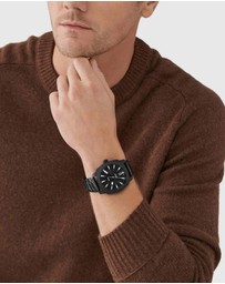 Fossil - Fossil Machine Black Watch FS5971