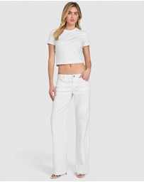 GUESS - Low Rise Slouchy Jeans