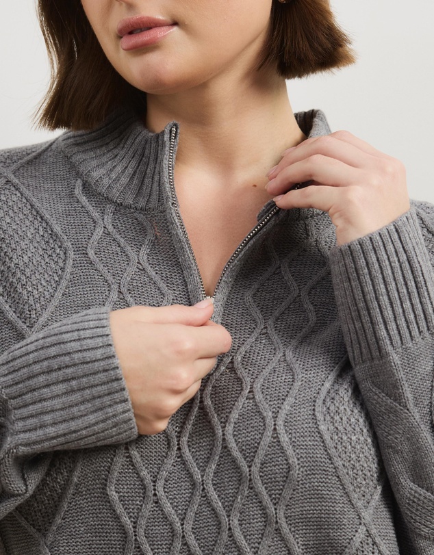 Atmos&Here Curvy - Evie Knit Jumper