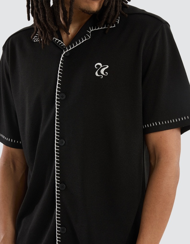 Nomadic Paradise - Insignia Crop Resort Shirt