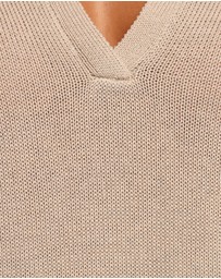 Petal & Pup - Eldora Knitted Top - Oatmeal