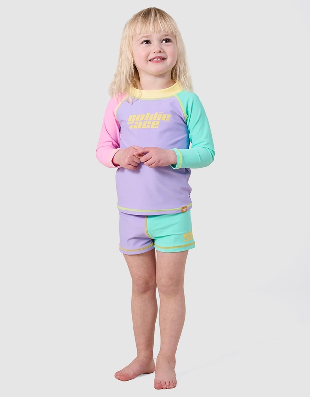 Goldie + Ace - Splice Beach Swim Shorties - Babies-Kids
