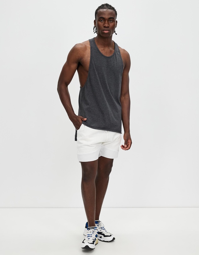 Surrounded By Ghosts - The Larimar French Terry Track Shorts