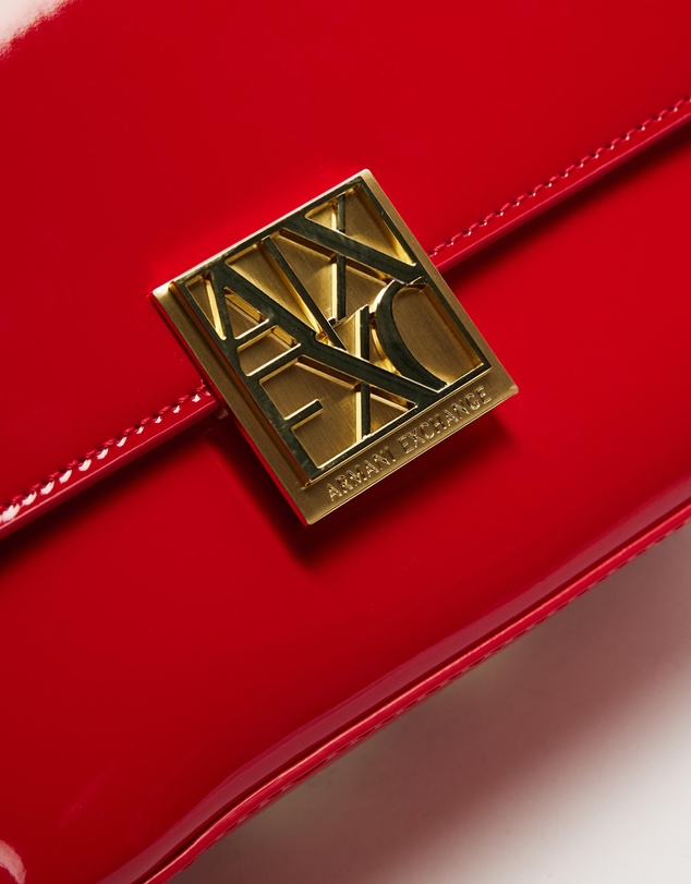 Armani Exchange - Amy Patent Crossbody Medium
